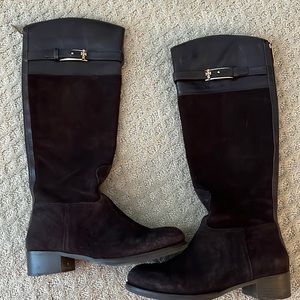 Tory Burch Suede Brown Boots size 8